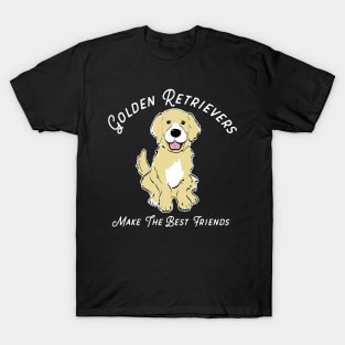 Golden Retriever Fan Gift Retriever Dog Fan T-Shirt